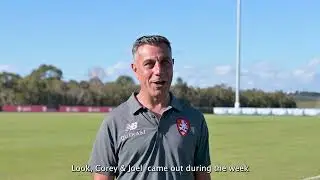 Post Match Wide Bay Select with Ross Aloisi