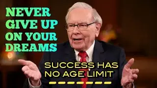 SUCCESS HAS NO AGE LIMIT | HOW TO GET RICH AND SUCCESSFUL