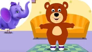 Teddy Bear, Teddy Bear - Nursery Rhyme with Karaoke