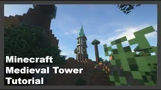 Medieval Tower Tutorial | Minecraft 1.18