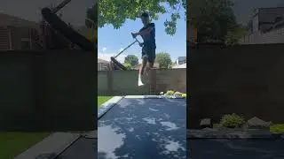 Kickless on tramp scooter
