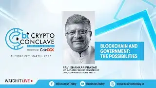 Blockchain and Government: The Possibilities #BTCryptoConclave #CoinDCX