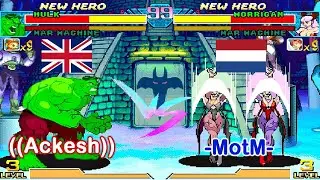 Marvel vs Capcom - ((Ackesh)) vs -MotM- FT10
