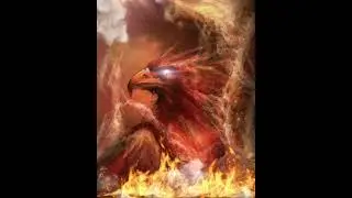 🎵🎧 Video Photo Phoenix Bird Painting &ldquo;Restar&rdquo; No CopyRight Music 🎶🎶