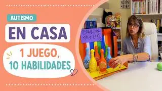 Juego familiar (Bowling) para practicar correspondencias