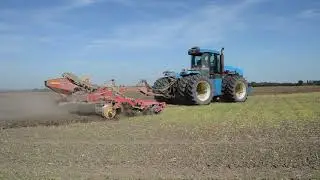New Holland 9684 Artic & Vaderstad Carrier