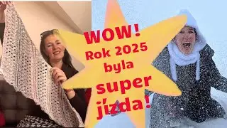 🚀 WOW! ✨ Rok 2025 byla super jízda! 🧶 Díky, že tvoříte se mnou a pokračujeme dál! #nebeskacrochet