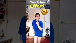 Two Colors Effect 😂 #everyone #funny