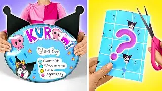 Gianormous UNBOXING! 🌟🎁 Craft & Reveal Kuromi Style Paper Blind Baggies
