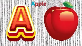 Путешествие по миру алфавита с сладким яблоком &ndash; дети открывают для себя буквы вместе с волшебным...