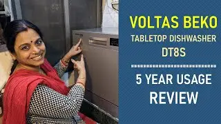 5 Year usage review | Voltas Beko Table Top Dishwasher