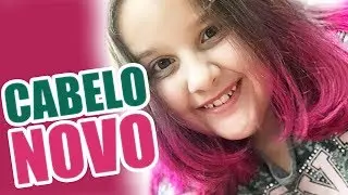 PINTEI O CABELO DE ROSA #FÉRIASDAFABI