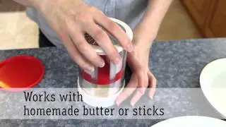 Butter Mill - Grates cold butter right out of the fridge!