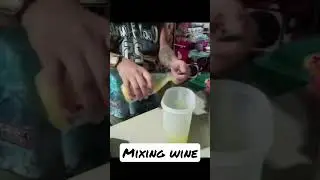 Mixing wine #cocktailporn