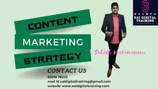 Developing a content marketing strategy with tools|| more info@ 6301676233 ||Saidigitaltraining||