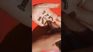 Trending viral tap mehandi design #yamimehandi #shorts #short #youtubeshorts #mehandi #mehandi #art