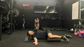 Side Lying Archer Stretch