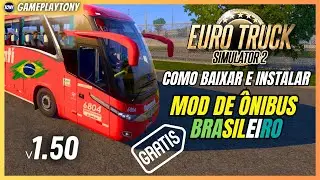 Como baixar e instalar Mod de ônibus no Euro Truck Simulator 2 1 50 atualizado 2024