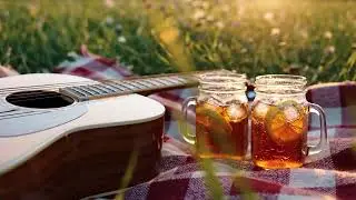 Long Drives Through Endless Country Fields 🍃 Peaceful Country Guitar for Relaxed Living