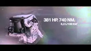 BMW M Performance TwinPower Turbo engine.