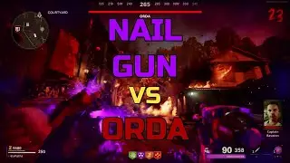 Nail Gun vs Orda! | Firebase Z Boss Fight!