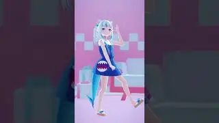 【MMD Hololive】Salamander / サラマンダー【Gawr Gura】#Shorts