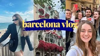 BARCELONA VLOG - PART 1💃🏼 | ilk vlog, benimle ve arkadaşlarımla tanışın🫶🏻