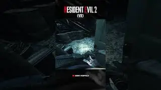 RE2 VR por primera vez👀 #shorts #residentevil #quest2