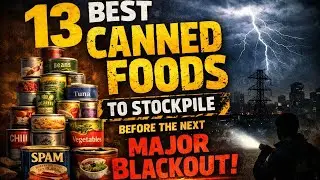 13 BEST CANNED FOODS TO STOCKPILE Before the Next MAJOR Blackout