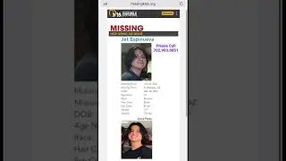 Missing Child | Jet Espinueva 14 Yrs Old | Last Seen in Scottsdale, AZ on June 24th 2022 #Shorts