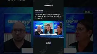 Derrite pretende antecipar a instala&ccedil;&atilde;o do 2&ordm; Batalh&atilde;o da PM