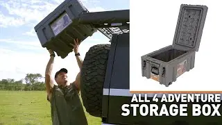 All 4 Adventure &bull; End-Opening  90L Storage Box