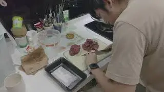 Naked Beef ASMR That Makes You Uncomfortable sharp knife whispers raw soup shimmering 台灣廚房像實驗室 gourm