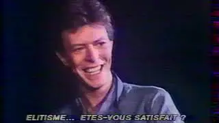 Bowie rare Elephant Man extracts + int @ TF1 News, 1980