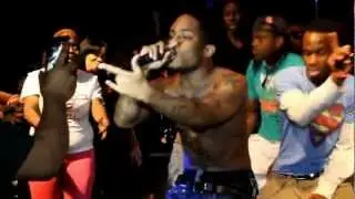 Crowd at Chit Chat Lounge performing anthem on-stage (Vol 2-9)