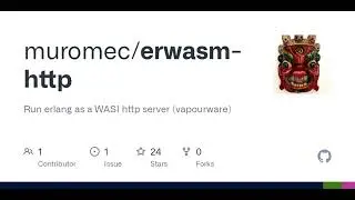 GitHub - muromec/erwasm- 