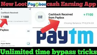 New earning app,PayBox bypass reffer tricks,PayBox app unlimited earning tricks big loot PayBox