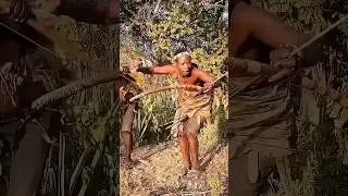 African Hunters Chase Down a Wild Deer &ndash; Real Tribal Hunt