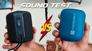 Detailed Sound Test 💥 Boat Stone 350/352 vs Portronics Sounddrum 1 😲 10W Speaker