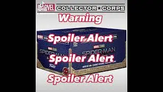Warning ⚠️ Spider-Man No Way Home Funko Pop Spoiler Alert Marvel Collector Corps Box