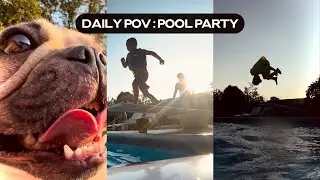 SUMMER VLOG | Pool Party With The Family 