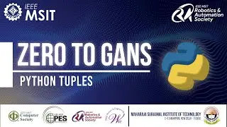 Machine Learning - Python Tuples | IEEE MSIT RAS
