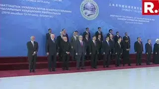 SCO Leaders Assemble Following The Plenary Session | #ModiExposesPak