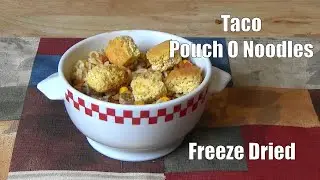 Сублимированная лапша Taco Pouch O Noodles Ep228