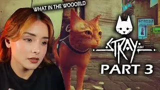 RUN FOR YOUR LIFE!! Stray Part 3 | Gameplay Walkthrough Playthrough Reactions PS5 4K60