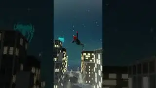 Spiderman miles Morales fan made swing video (song sunflower x i am dreaming) part 2