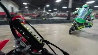 CRF110 Extreme indoor karting 12-7-2025