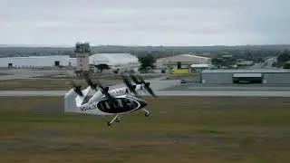 History Made: First Pilot-on-board Transition Flight