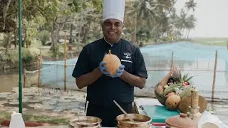 Coconut Moilee at Marari Beach in Kerala, India