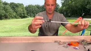 Simple Wind Indicator For Shooting.    Parts list in Description